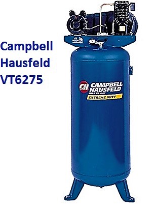 Campbell Hausfeld VT6275 – Best60 Gallon oiled Vertical mechanical device